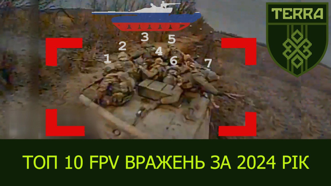 Top 10 FPV hits in 2024. Avdiivka and Kharkiv directions.